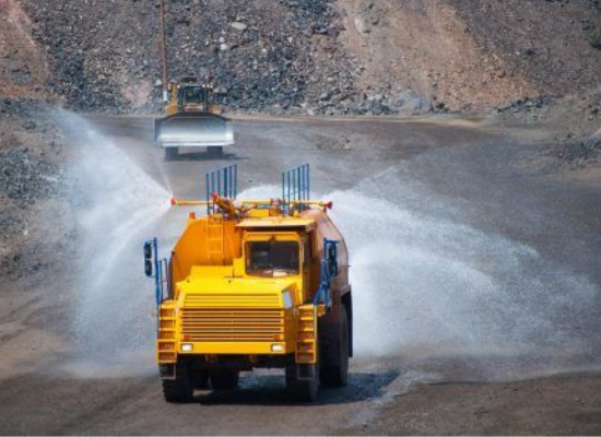 Dust-Controlled Demolition